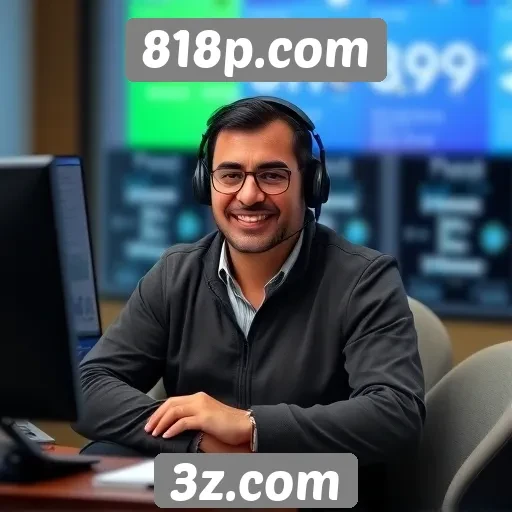 Suporte ao cliente no site 818p.com