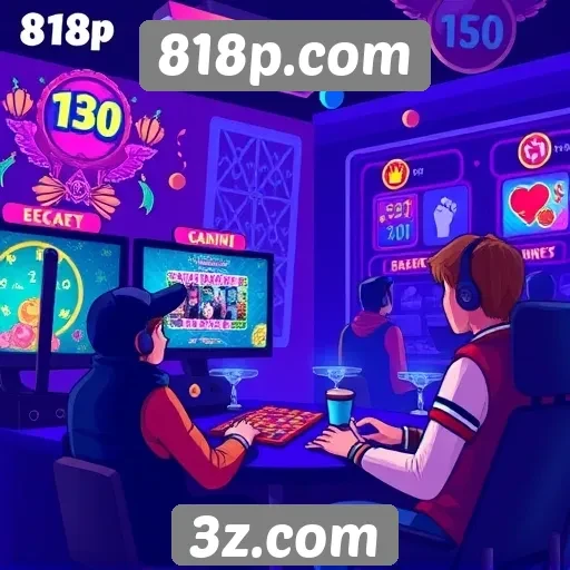 Recursos inovadores do site 818p.com atraem jogadores