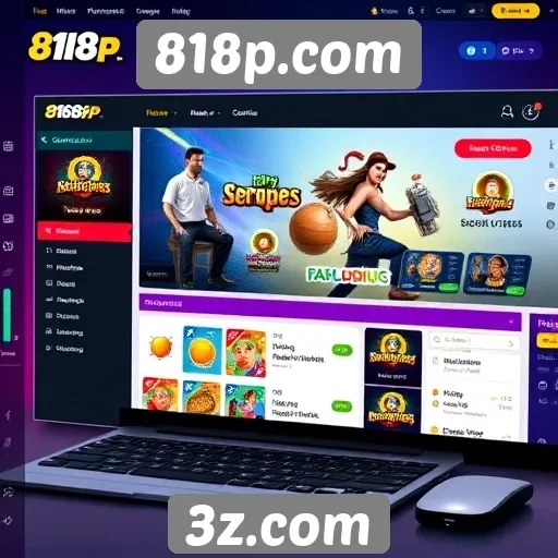 Interface e usabilidade do site 818p.com