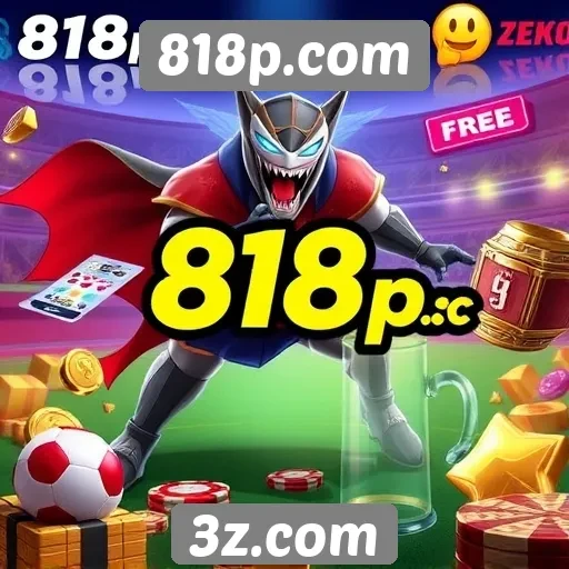 Plataforma 818p.com oferece variedade de jogos online