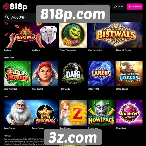 Jogos populares disponíveis no 818p.com